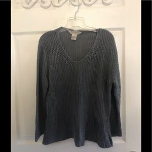 Knit Sweater Grey Medium